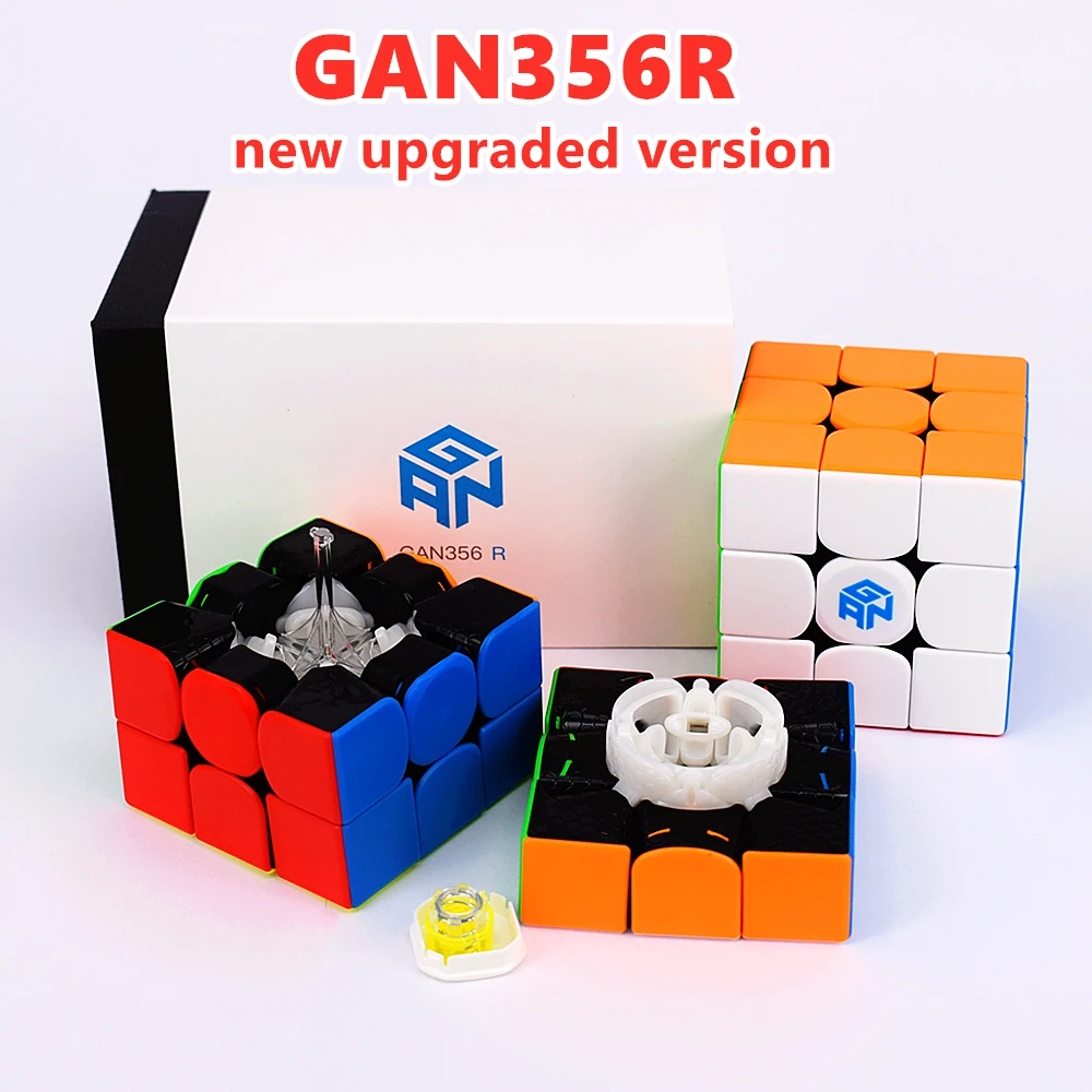 GAN356R 3x3x3 магический куб gans 3x3x3 куб GAN356 R 3x3 скоростной куб GAN 356 R 3X3 головоломка куб игрушки для детей 3x3 cubo magico