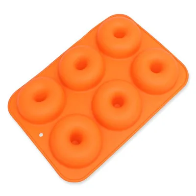 

Silicone Donut Mould Non-stick BPA Free DIY Cookies Mold Sheet Handmade Donuts Tray Easy Clean Dishwasher Donut Baking Pan