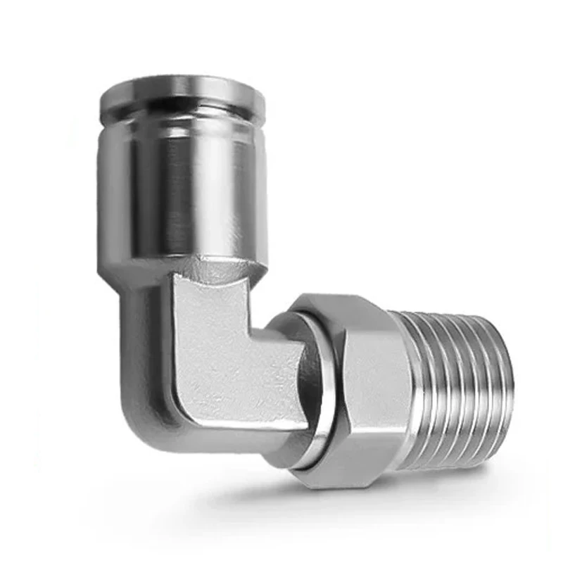 Пневматическая труба PL из нержавеющей стали с наружным диаметром 4 6 8 10 12 мм X BSPT 1/8