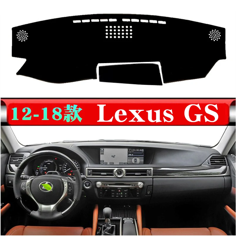 

Для 12 13 14 15 16 17 18 Lexus GS200 250 300 350 450h приборная панель Темный коврик приборная панель ranger Dashboard