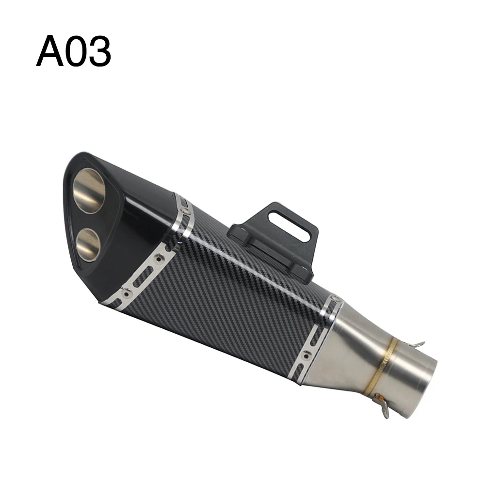 A03 ZSDTRP Универсальный мотоцикл глушитель слипоны Akrapovic наклейки для Yoshimura R11 Suzuki GSXR 600 750 Ninja650 - Цвет: A03