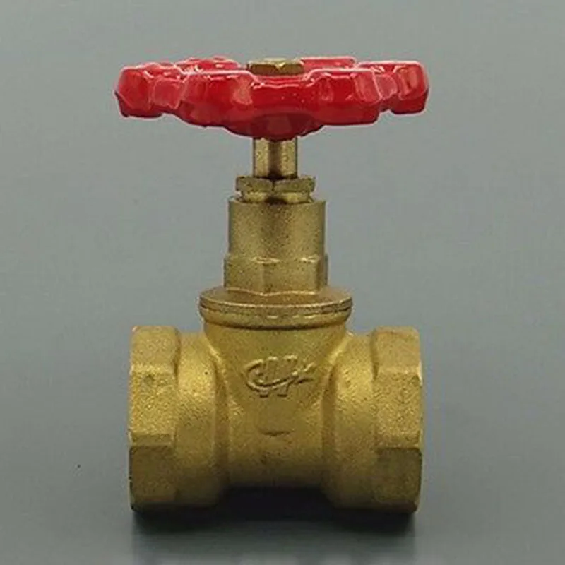 Латунный запорный клапан 1 &quotBSP равный женский поток воды|shut off valve|valve 1&quotoff valve |