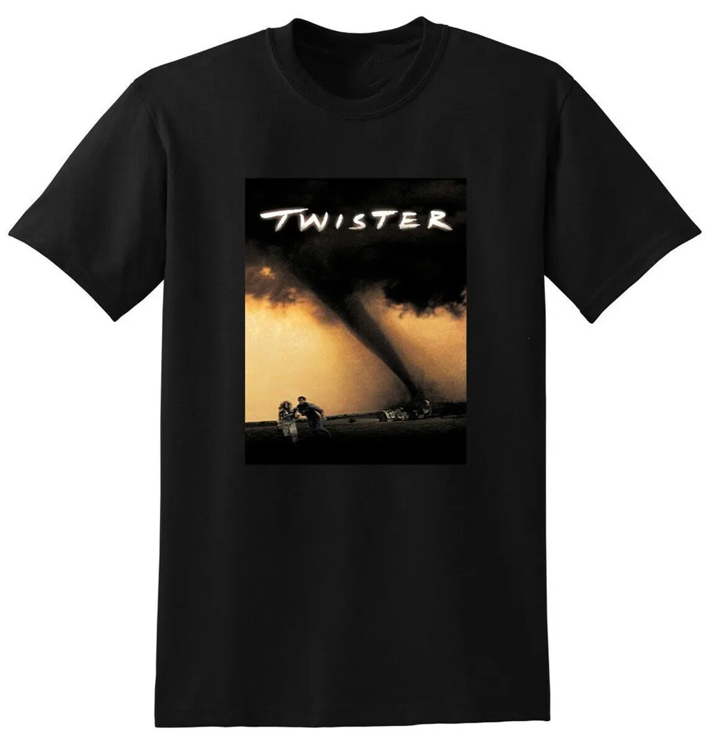 TWISTER футболка 1996 4k Bluray Dvd постер маленький средний большой или XL высокий Тройник |