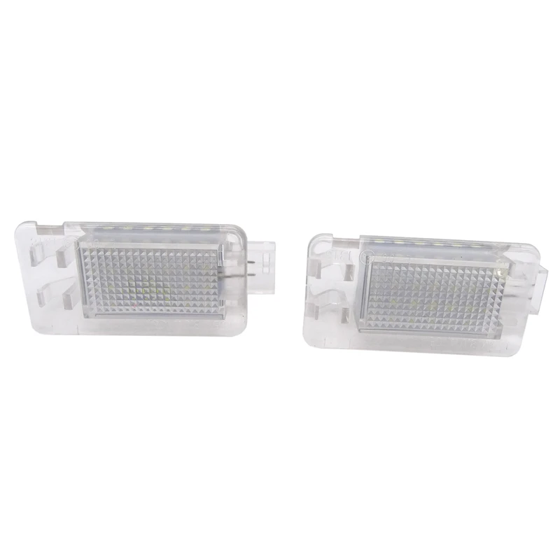 

2Pcs Light Trunk Boot Lamp Error Free LED Luggage Compartment for Volvo S80 V70 xc70 s60 xc90 c70 White