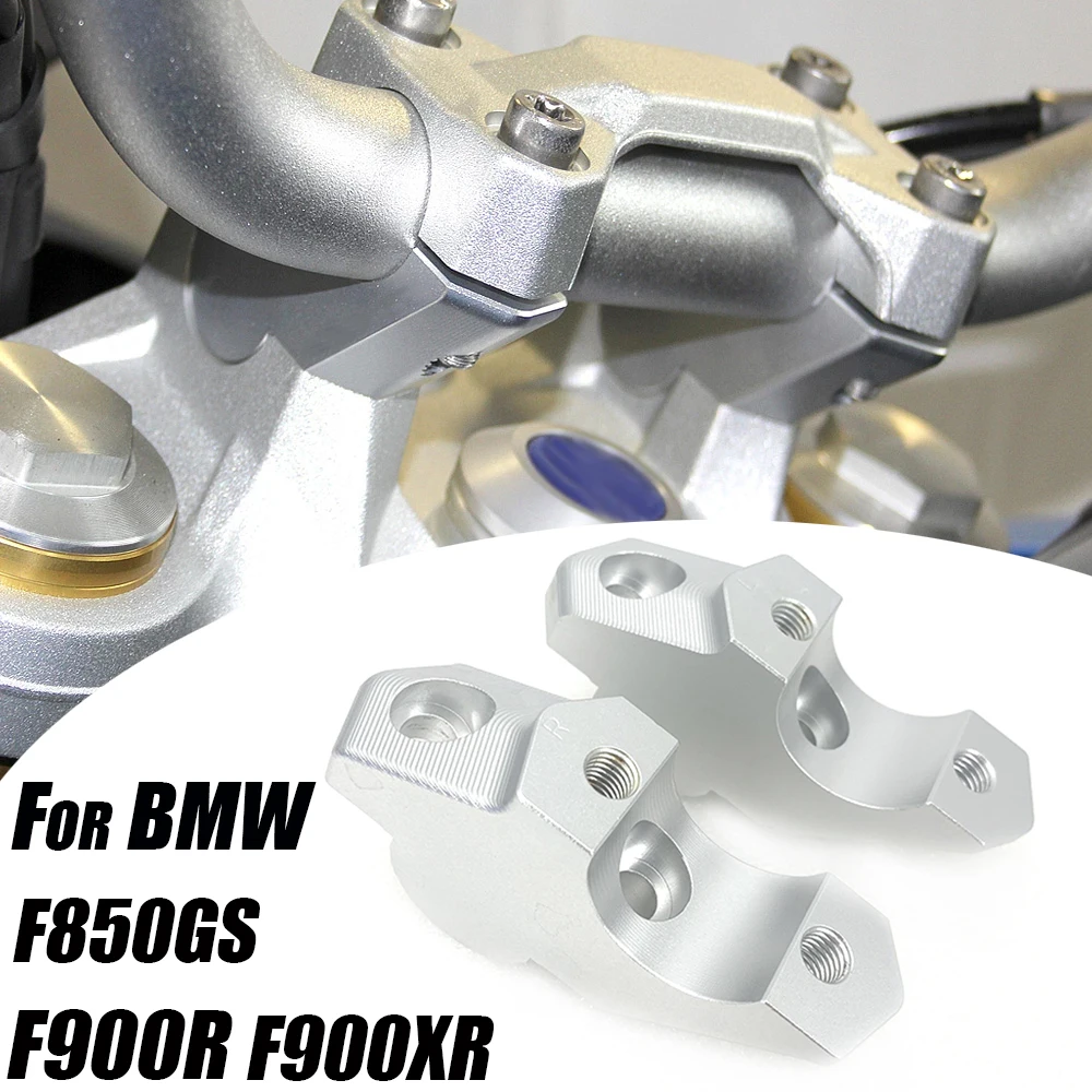 

For BMW F850GS Adventure F850 GS 2018 2019 2020 2021 28mm CNC Handlebar Risers With Offset Motorcycle For F900R F900XR
