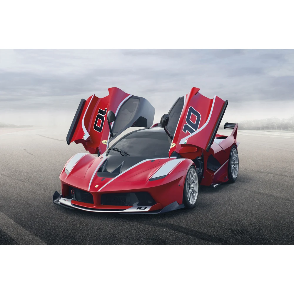 

Sport Car Ferraris FXX-K Red Supercar Vehicle Posters and Prints Wall Art Canvas Paintings For Home Decor