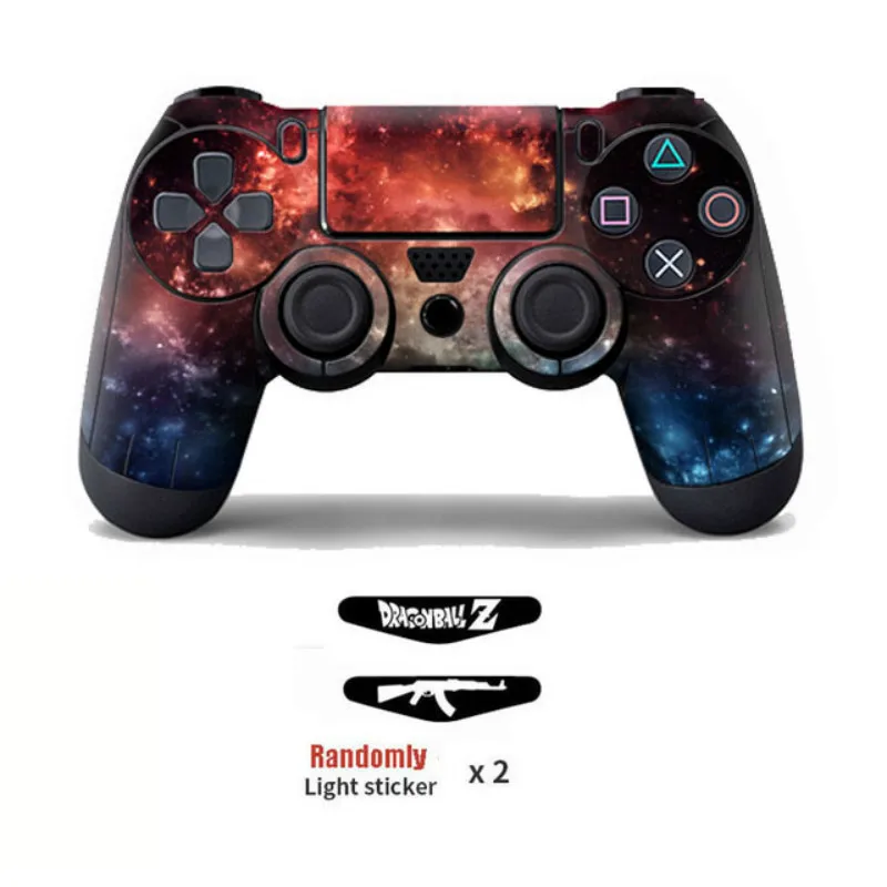 Виниловая наклейка для контроллера Sony Playstation 4 защитный чехол PS4 светильник вая