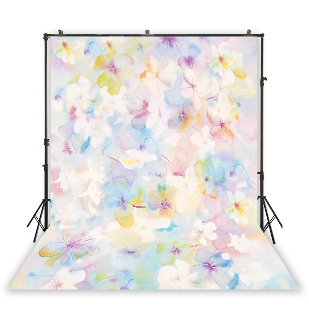 

HUAYI Photography Backdrop Spring Flowers Floral Newborns Child Photo Background Studio Customize Photobooth Backdrops XT-7275