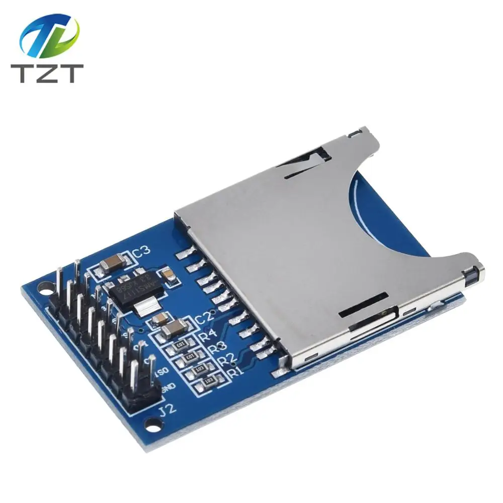 Модуль чтения и записи TZT для смарт-электроники модуль SD-карты считыватель