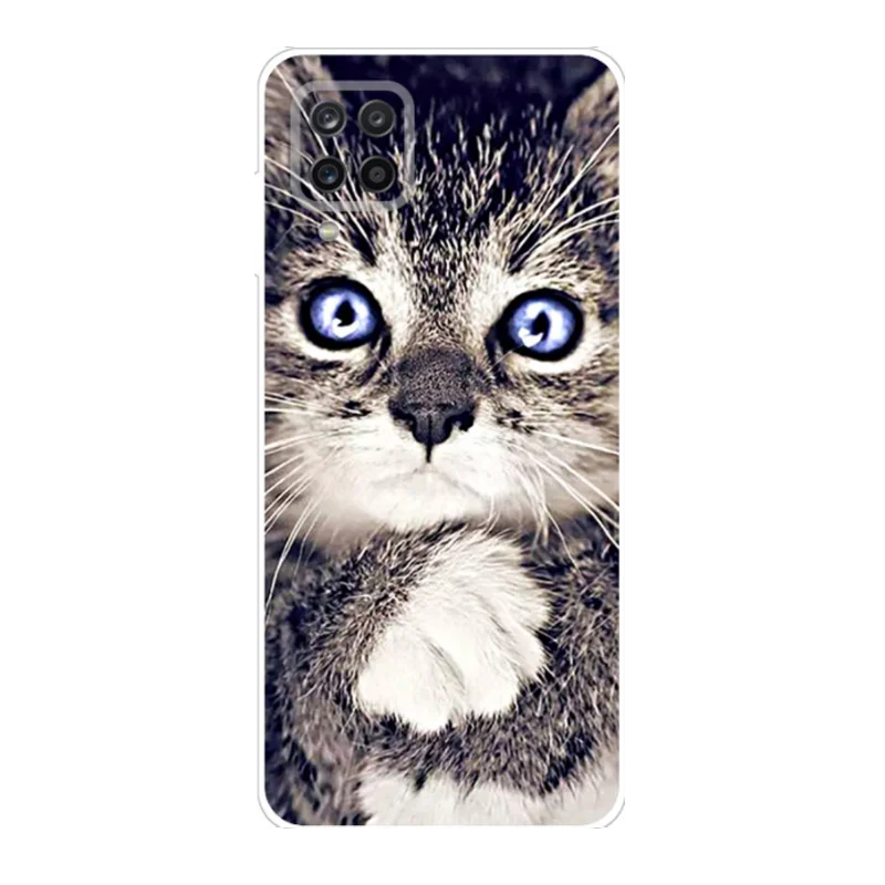 

For Samsung Galaxy A12 Case 6.5" Fashion Painted TPU Silicone Soft Phone Case For Samsung A12 Cover Coque for GalaxyA12 A 12