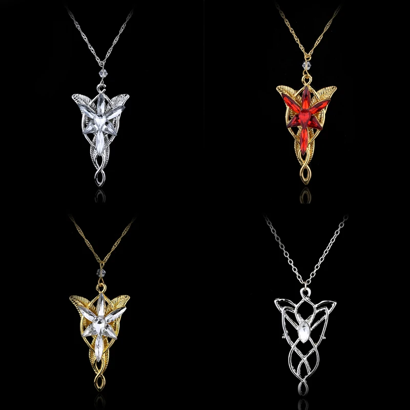 Классическое кольцо из фильма Властелин подвеска Arwen Evenstar ювелирные изделия