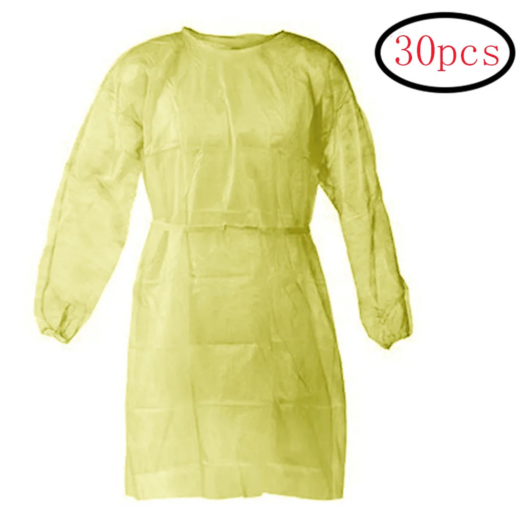 

Disposable Protective Isolation Clothing Anti-spitting And Anti-oil Stain Nursing Gown Safety Clothing Protectors