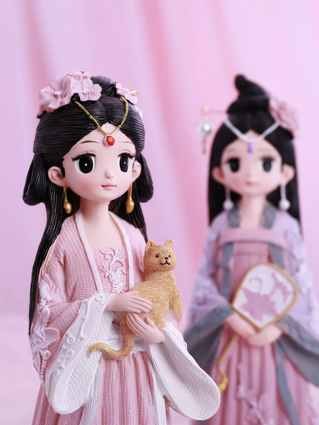 Скульптура девушки из смолы для украшения дома | Дом и сад