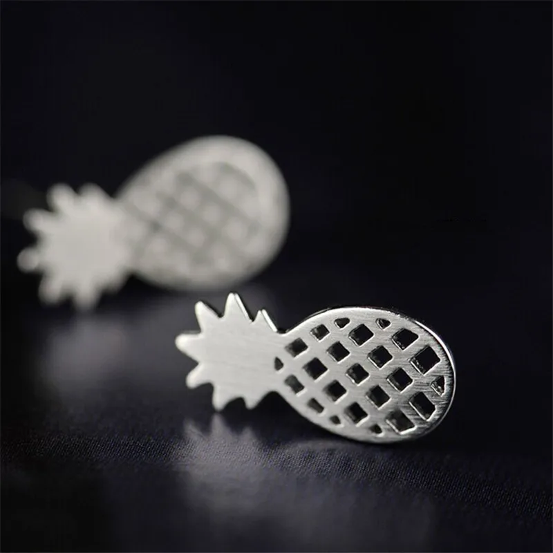 Простые Модные серебряные серьги индивидуальное очарование классический