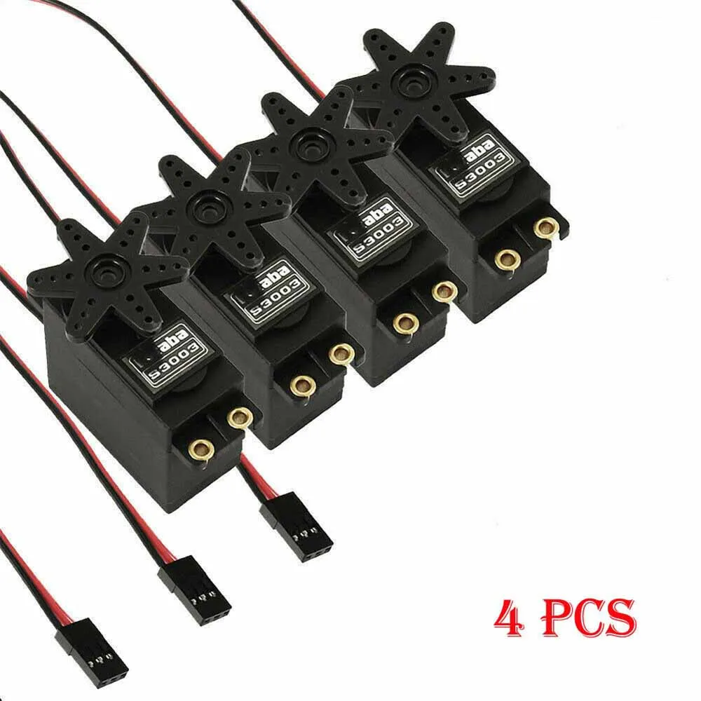 4 шт. металлический Стандартный цифровой сервопривод с высоким крутящим моментом