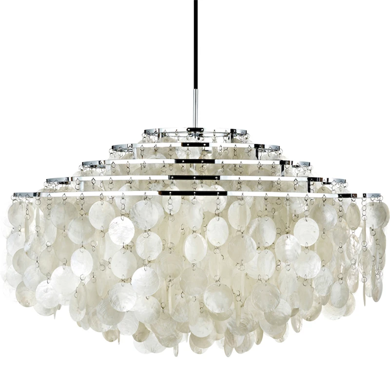 Роскошный ночник в скандинавском стиле с абажуром E14 * 6 люстра светильник для