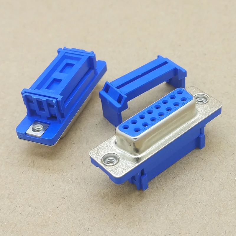 5 шт. DB15 15 штырьковый разъем для плоского ленточного кабеля|connector crimp|connectors for