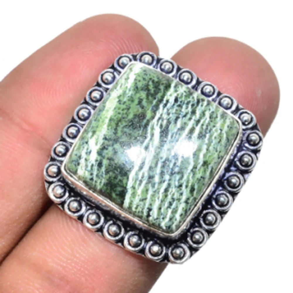 Серебряное кольцо серебряное покрытие над медью размер: 7 75 R5015 | Украшения и