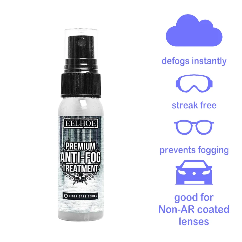 

32 Ml Anti-Fog Spray Eyeglass Lens Cleaner Car Windscreen Goggles Long Lasting Defogger Anti Fog Mirror Glasses Windows Spray