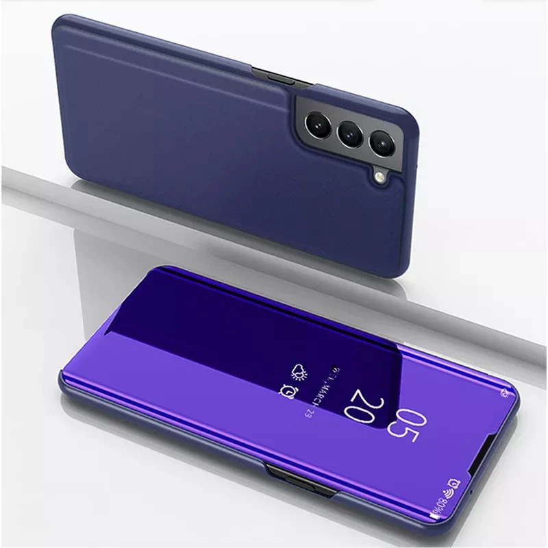

For Samsung S22 5G Case Luxury Flip Stand Mirror Phone Case For Samsung S22 Plus Back Cover on Galaxy S22 Ultra S 22 5G Case