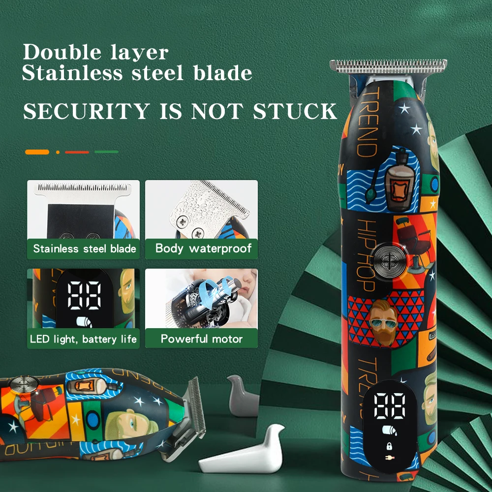 

Electric graffiti hair clipper household oil head carving electric clipper reciprocating electric razor multi-function razor