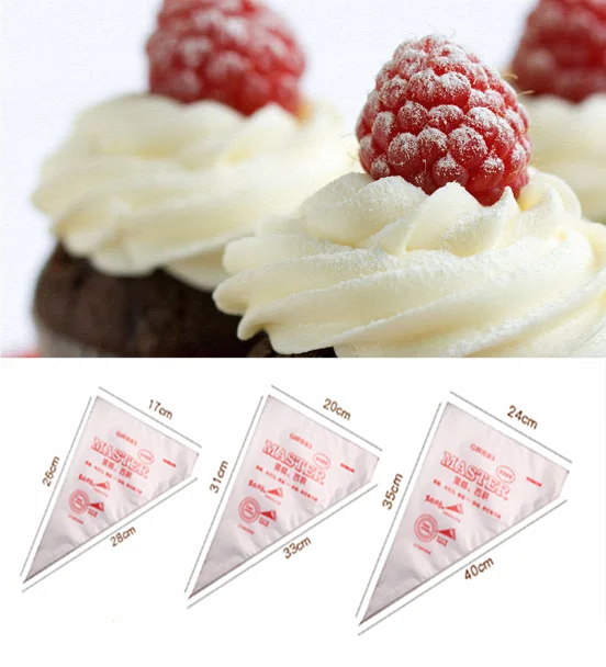 

Размеры: S/M/L прозрачные одноразовые Кондитерские наконечники и сумкой, время работы-20/50/100 шт. DIY аксессуары для выпечки отсадочный мешок для ...