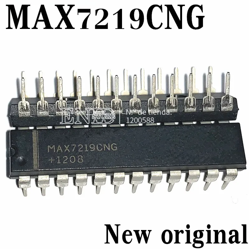 1 шт./лот MAX7219 MAX7219CNG DIP 24|Интегральные схемы| |