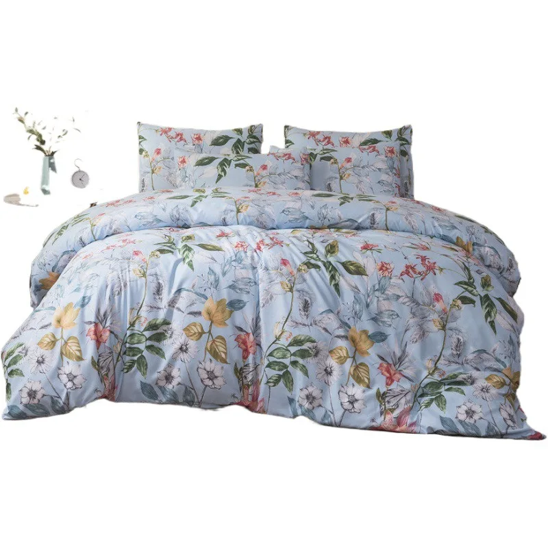 

Cotton Bedding Sets, Home Textile Twin King Queen Size Bed Set Bedclothes with Bed Sheet Comforter set Pillow case Flower Bedset