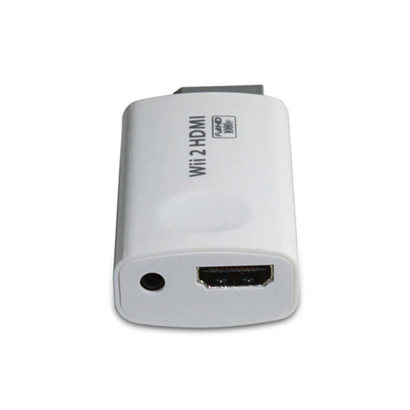 Wii к конвертеру HDMI адаптер FullHD 1080P ТВ o 3 5 мм поддерживает WII игровой консоли Вход