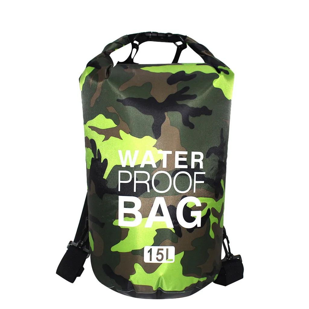 Камуфляжная Полиэстеровая водонепроницаемая сумка через плечо сумка-мешок
