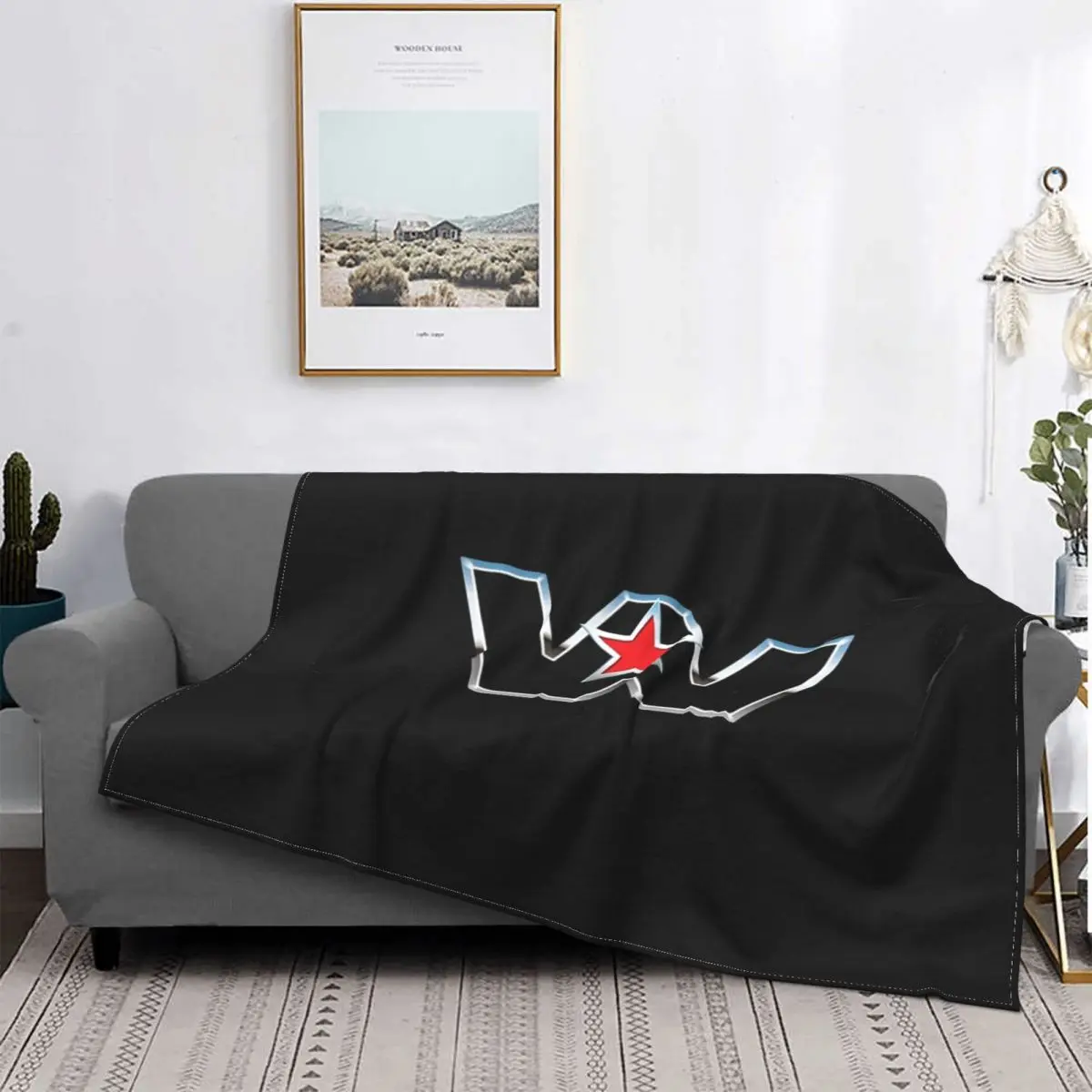 

Western Star truck-colcha a cuadros para cama, manta de verano, colcha