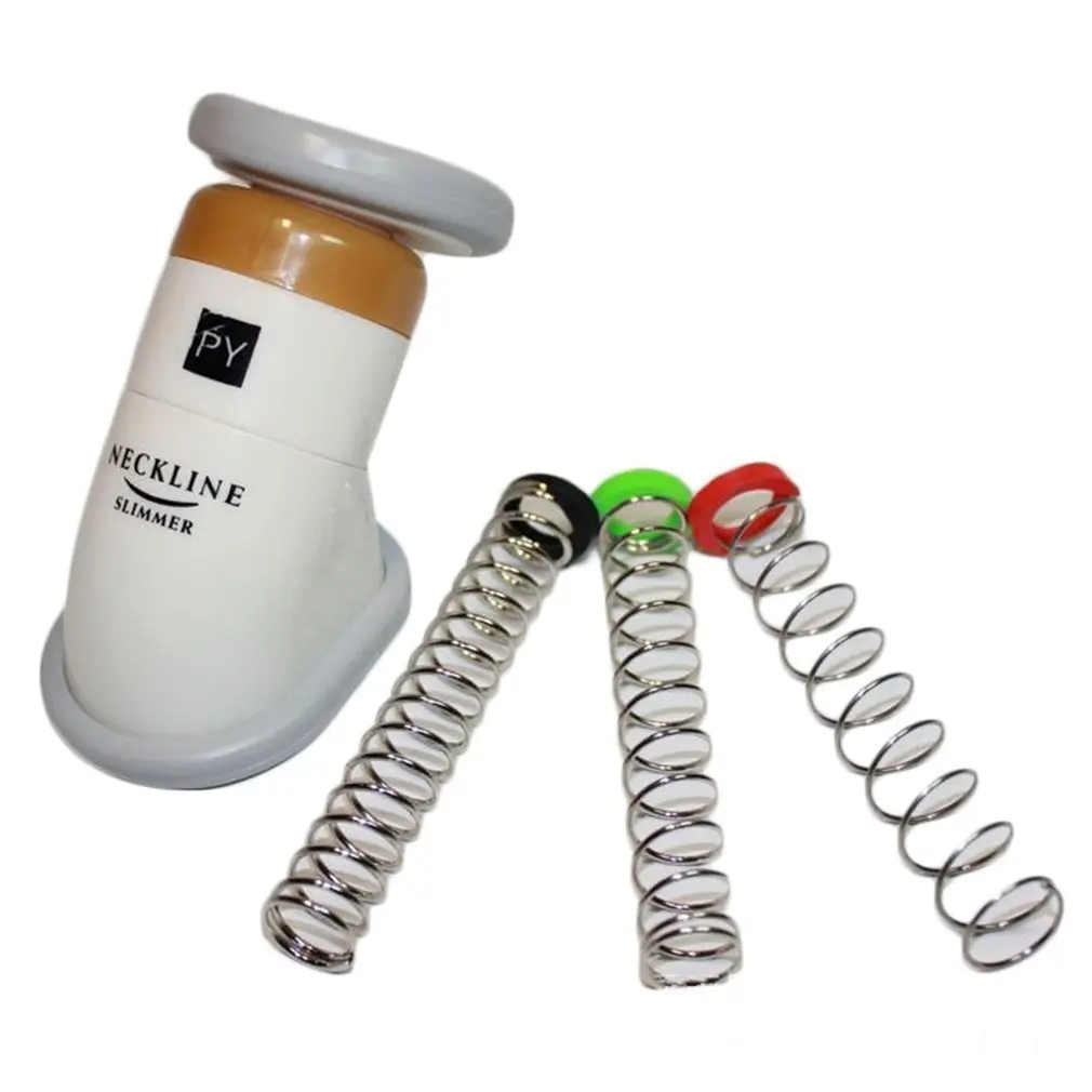 

Portable Neckline Slimmer Chin Massager Neckline Exerciser Thin Jaw Reduce Double Chin With Carrying Bag Unisex