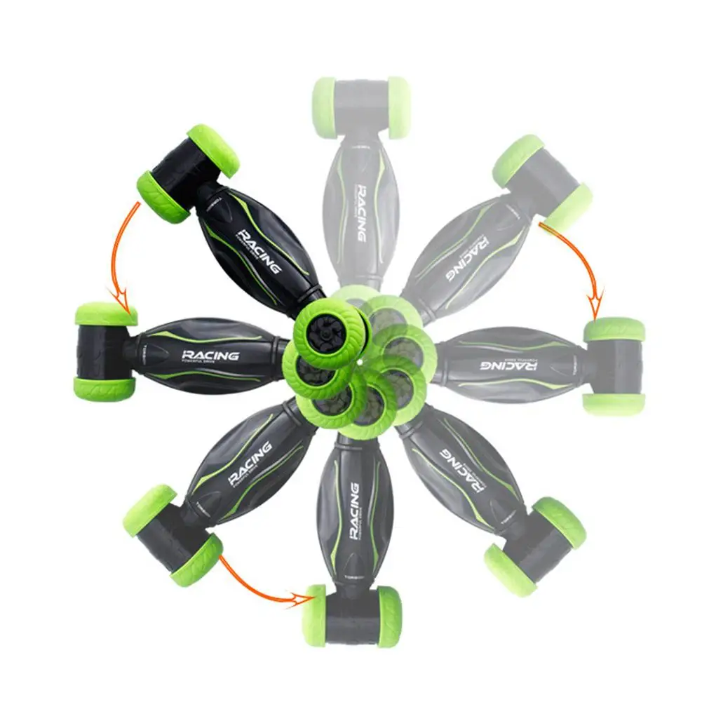 2 4G RC автомобиль вращающийся моделирование двусторонний флип пульт