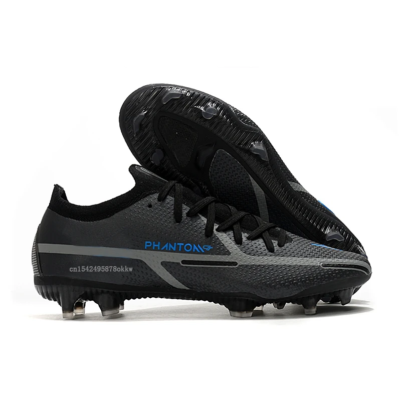 

Men Football Boots FG Phantom GT Elite 3D Low Ankle Soccer Shoes Multi-color Long Spikes Cleats Drop Shipping