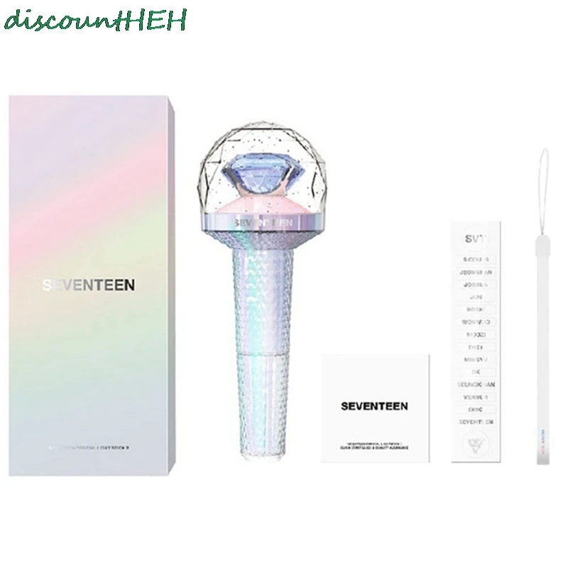 Официальный Оригинальный KPOP SEVENTEEN CARAT BONG VER.2 Bluetooth светильник палка альбом