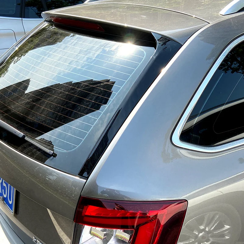 Rear Behind Window Spoiler Side Strip Cover Trim For Skoda Octavia Estate 2014-2019 Exterior Refit Kit | Автомобили и мотоциклы