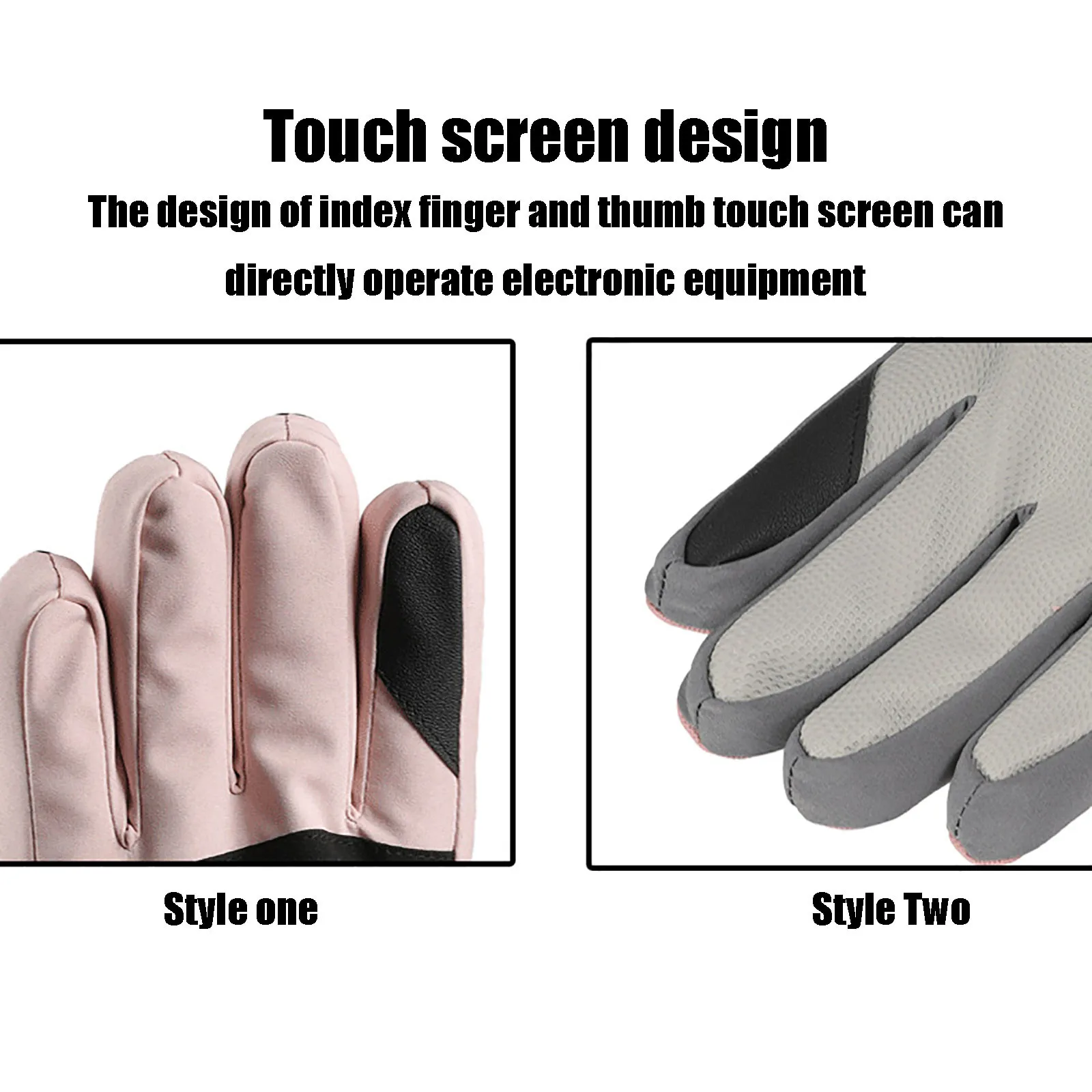 Женские Водонепроницаемые перчатки для катания на лыжах и сноуборде зимние