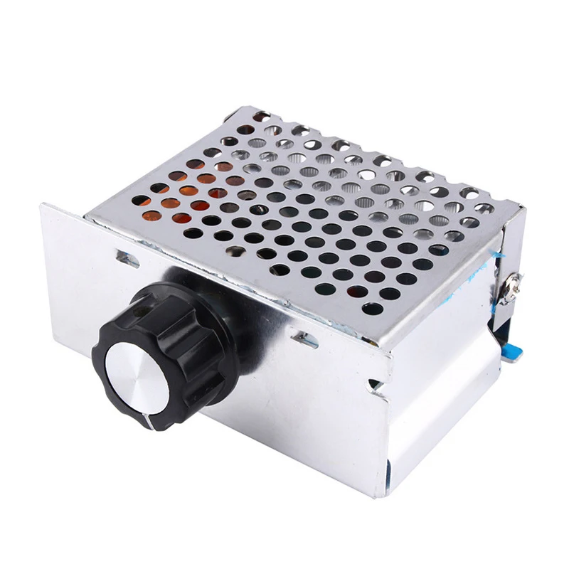 Регулятор напряжения SCR 4000 Вт 220 В переменного тока диммер контроллер скорости