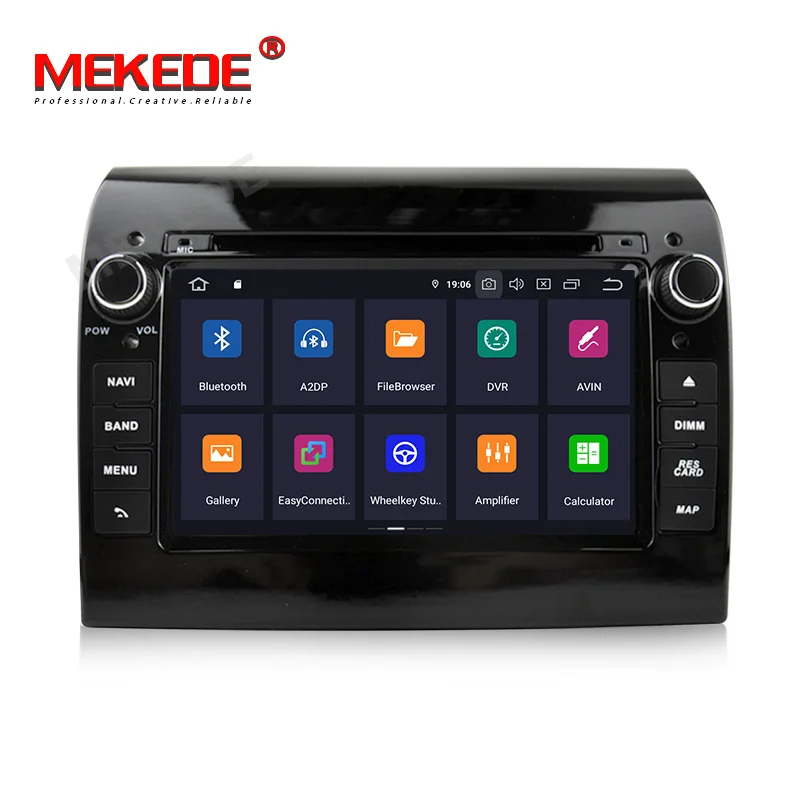 " Android7.1 Авто Радио автомобильный dvd-плеер gps навигация Мультимедиа Стерео для Fiat Ducato 2008- CITROEN Jumper PEUGEOT Boxer