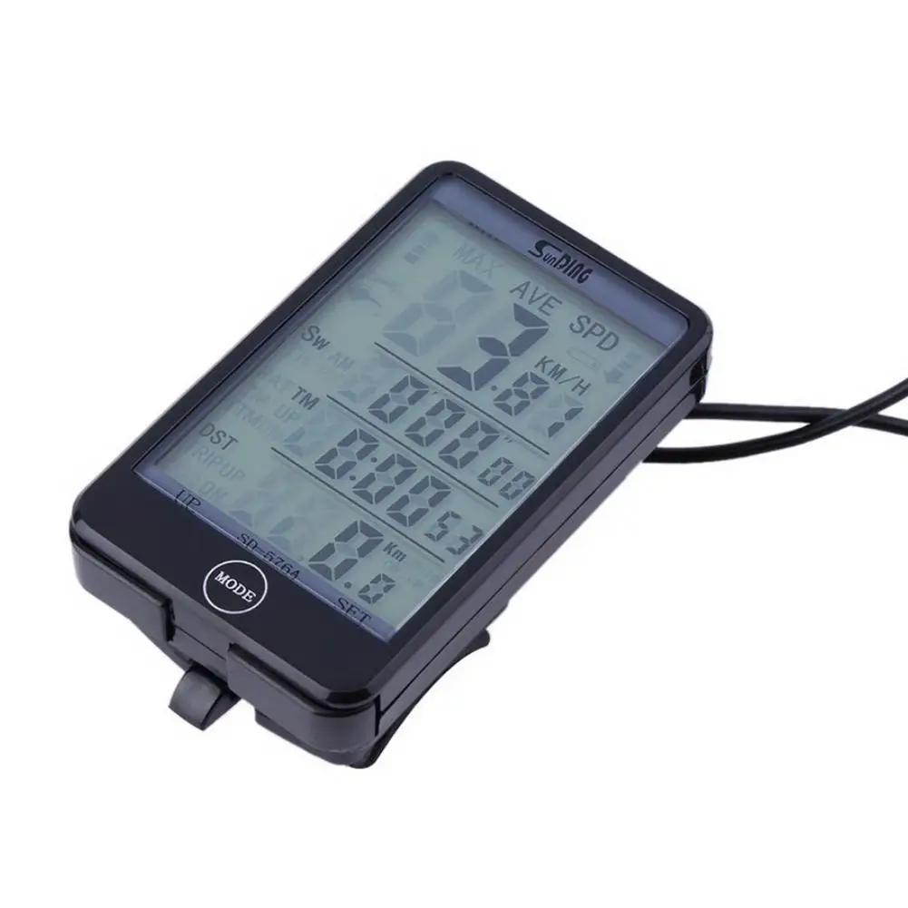Цифровой проводной сенсорный экран велосипедный компьютер одометр спидометр |
