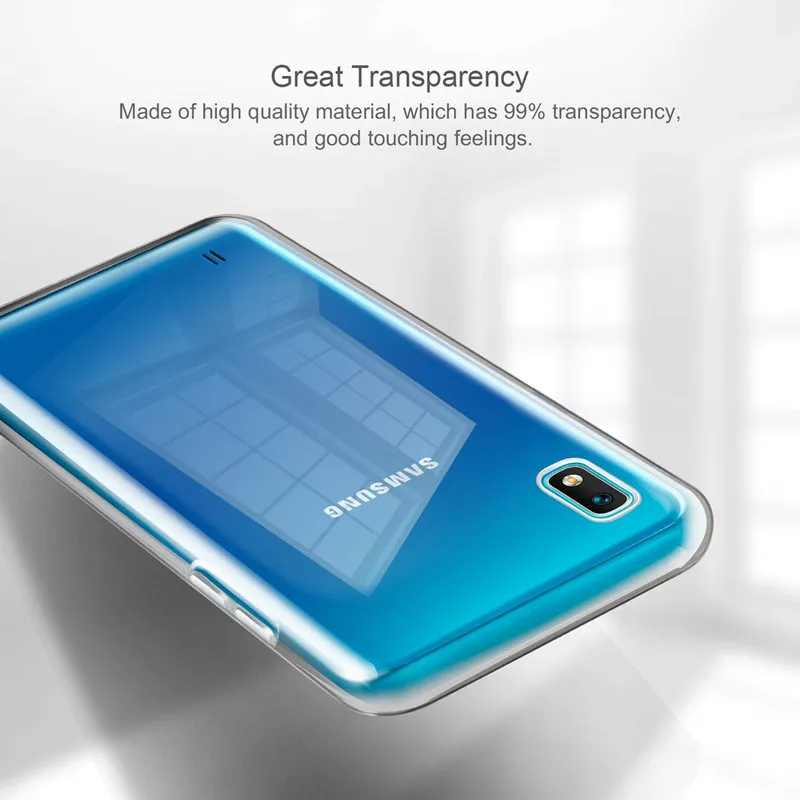 Тонкий чехол для телефона s samsung Galaxy A10 SM-A105F/DS прозрачный мягкий A 10 A105 силиконовый