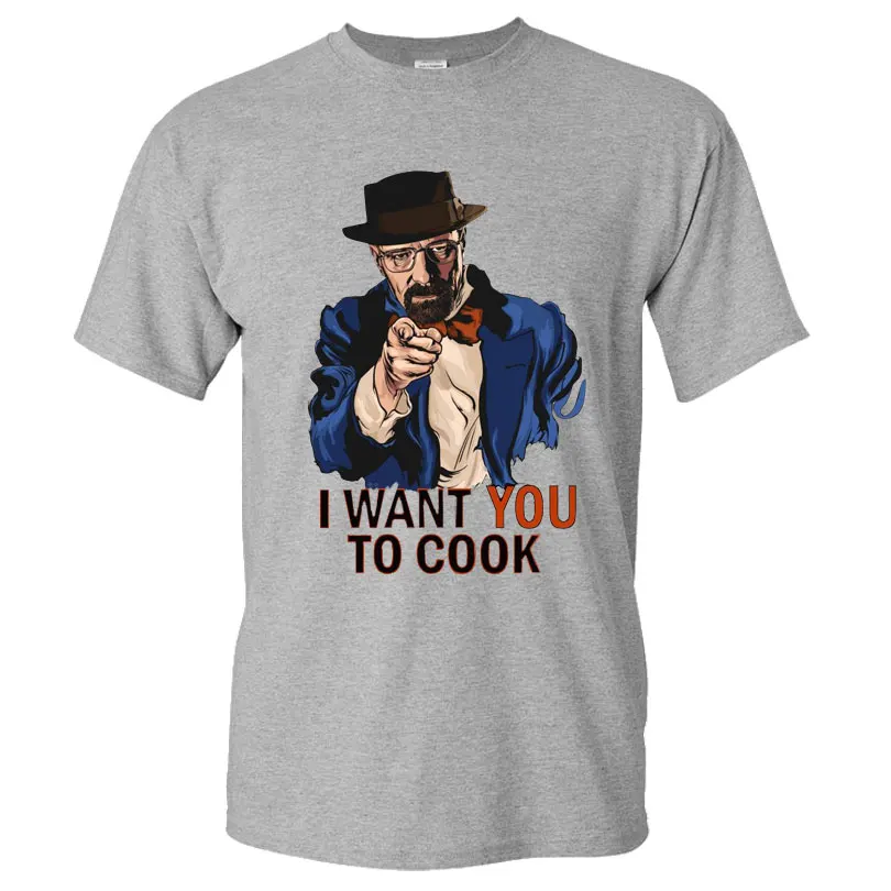 greypiwantyouto Мужская модная футболка с надписью «Breaking Bad», коллекция года, футболка LOS POLLOS Hermanos, футболка с короткими рукавами с изображением братьев курицы, хипстерские топы, Лидер продаж - Цвет: greypiwantyouto