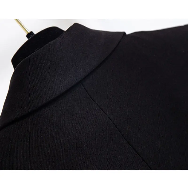 

Black Small Suit Jacket Women 2021 New Spring And Autumn Coat Female Wild Slim British Style Suit Jacket Women's Clothing