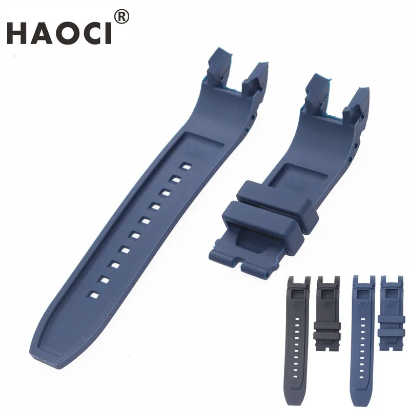 Ремешок силиконовый для наручных часов Invicta S1 удобный и водонепроницаемый