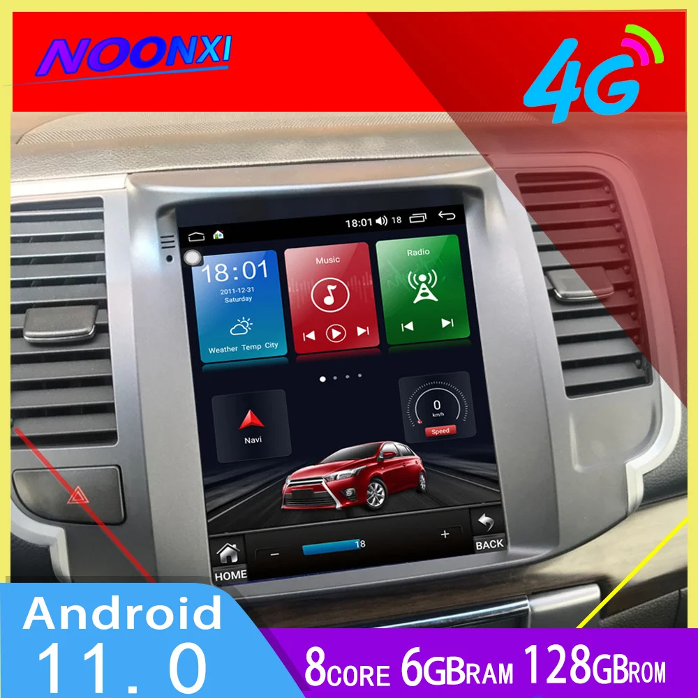 Автомобильная Мультимедийная система 6G + 128GB Android 11 5G IPS сенсорный экран для Nissan Teana