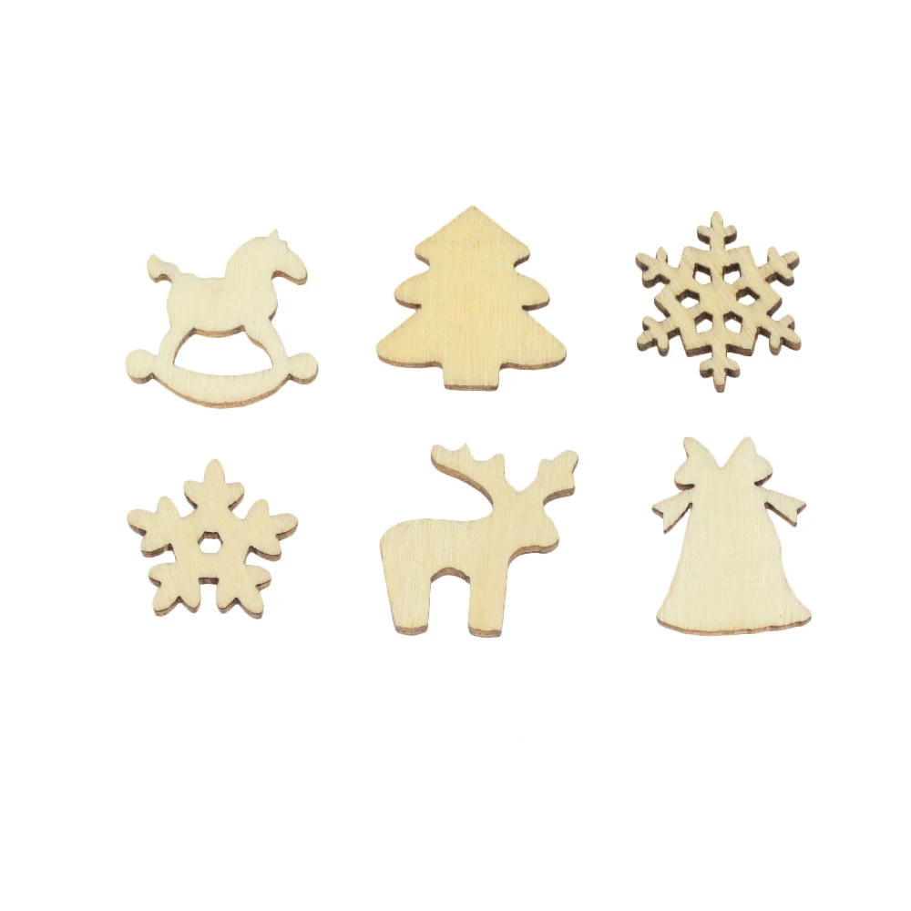 100 шт. деревянные пуговицы для шитья и скрапбукинга|Пуговицы| |