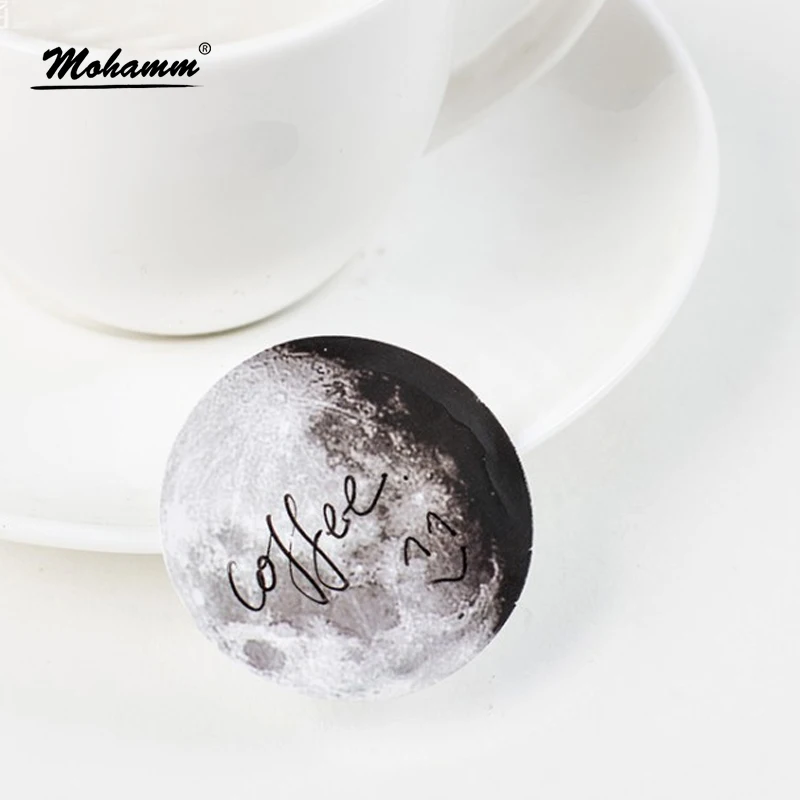 4 кор./лот Творческий Луна Мини бумажные наклейки украшения Diy Ablum дневник в стиле