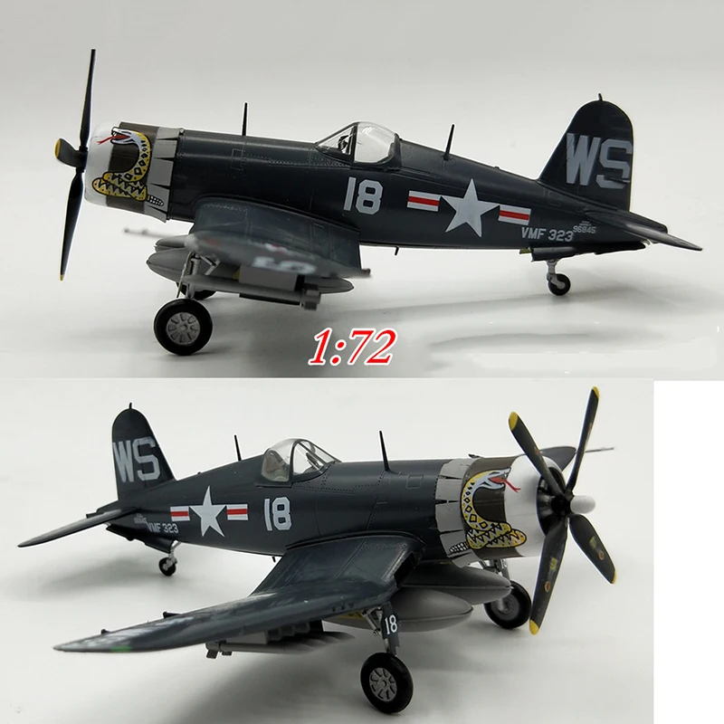 

1/72 Второй мировой войны WWII США военно-морское армейское F4 U-4 самолет-истребитель ВВС Классический самолет модели самолета