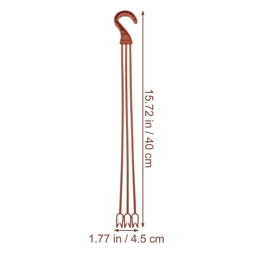 

50pcs Hanging Flower Plant Holders Pots Hanging Hooks for Garden
