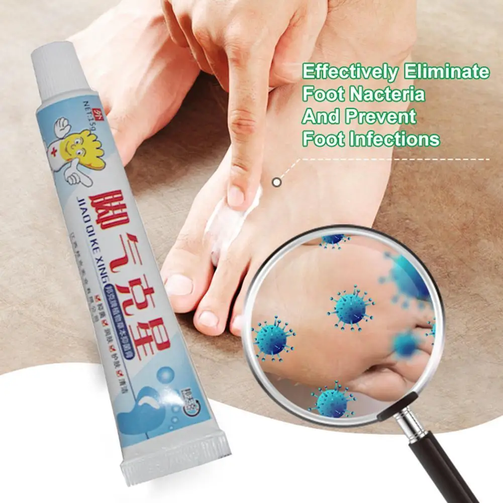 

Athlete's Foot Anti-itch Cream Herbal Foot Cream Repair Care Feet Erosion Foot Feet Sweat Itchy Foot Care Peeling Crack Dry P1D7